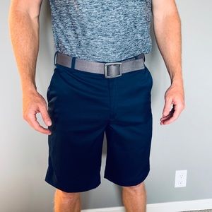 New Nike Performance Golf Shorts, Navy, Size M